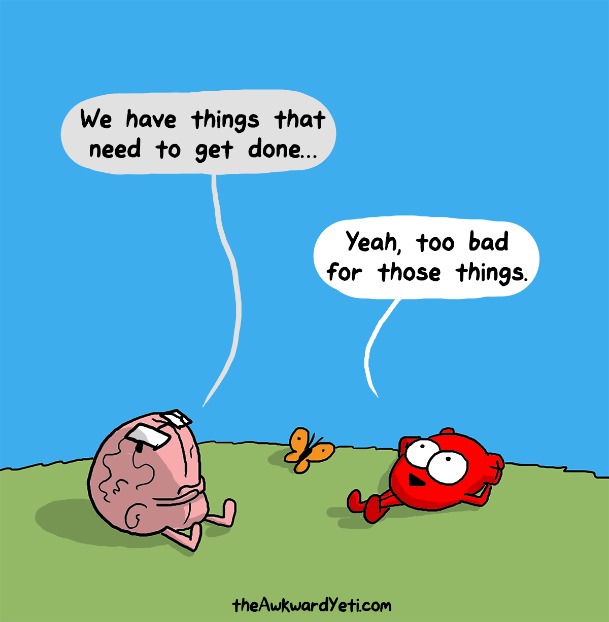The Awkward Yeti | Lazy Day